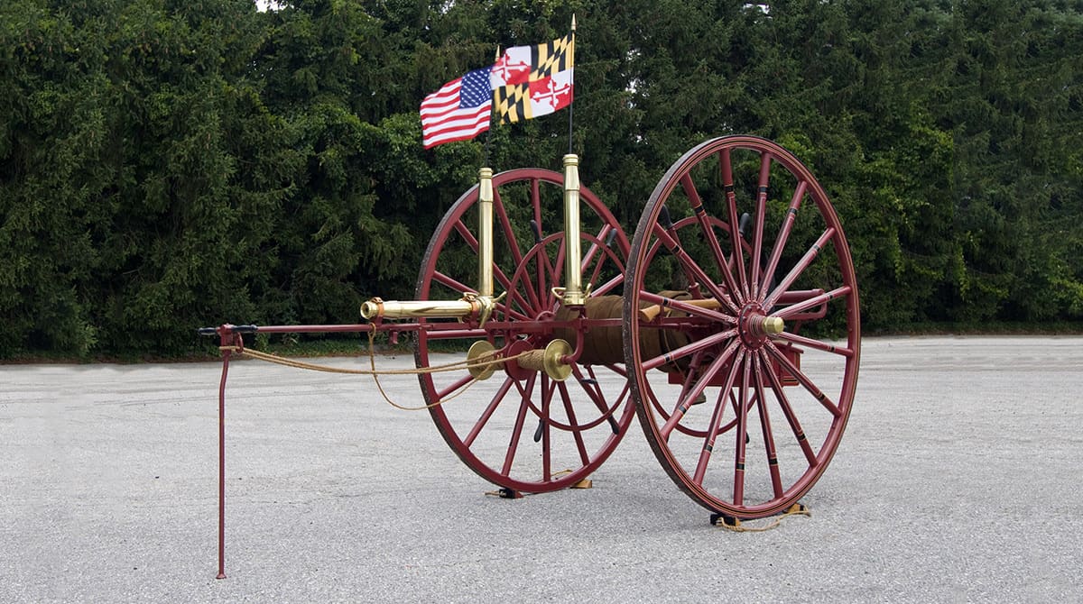 Hose Reel (Antique) - Lutherville Volunteer Fire Company #30